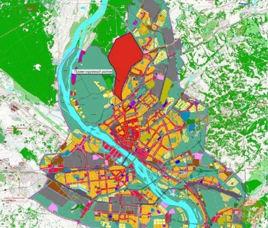 План застройки заельцовского района новосибирска