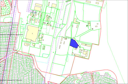 Схема расположения земельного участка – ул. Приграничная – 0,8565 га