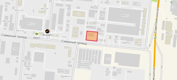 Земельный участок 0,45 Га Северный проезд Кировский район