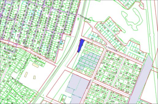 Схема расположения земельного участка – ул. Кедровая – 0,2991 га