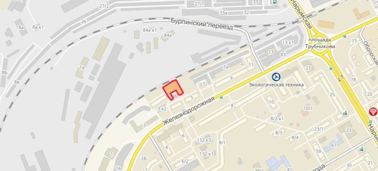 Земельный участок 0,19 Га ул. Железнодорожная Железнодорожный район