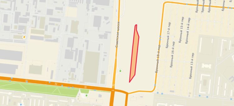 Земельный участок 2,44 Га ул. Петухова Кировский район