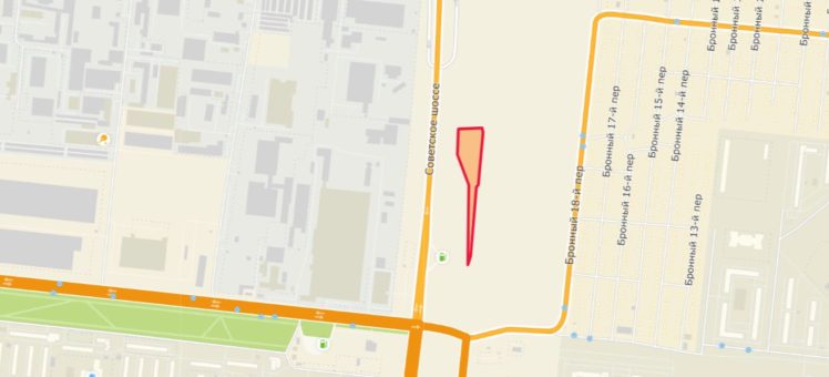 Земельный участок 1,22 Га ул. Северный проезд Петухова Кировский район