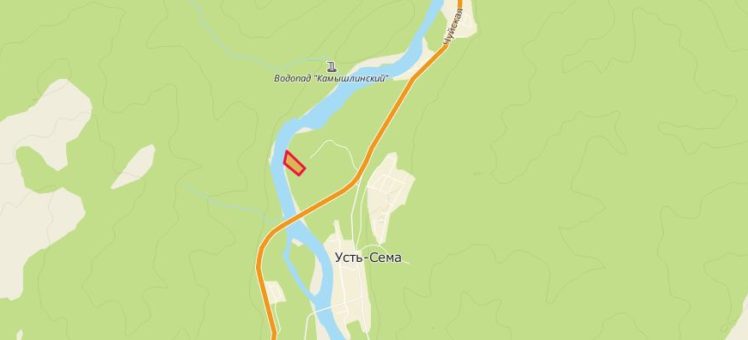 Земельный участок 4,04 Га пос. Усть-Сема Чемальский район Республика Алтай