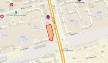 Земельный участок 0,55 Га ул. Кропоткина Ипподромская Заельцовский район