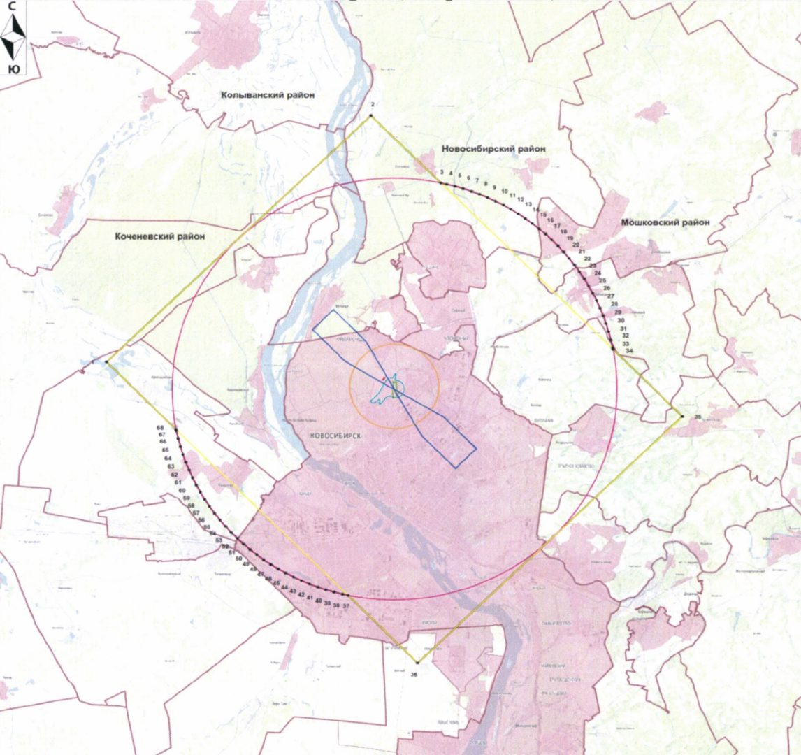 Приаэродромная территория чкаловский схема