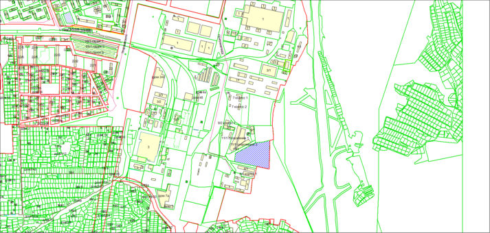 Схема расположения земельного участка по адресу: ул. Приграничная, Первомайский район