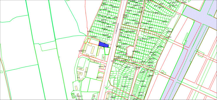 Схема расположения земельного участка по адресу: 1-е Мочищенское шоссе, з/у 21в в Заельцовском районе